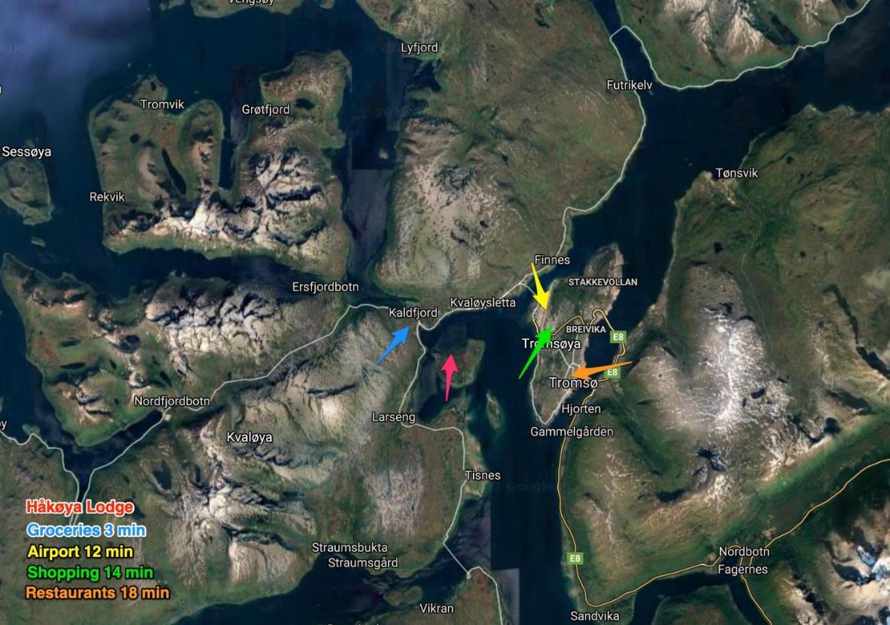 Hakoya Lodge Tromsø Esterno foto